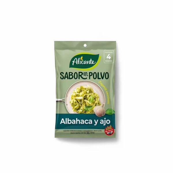 SABOR EN POLVO (albahaca y ajo)(Alicante) (-)