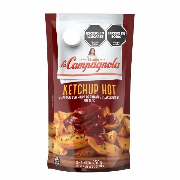 KETCHUP HOT (La Campagnola) (250gr)