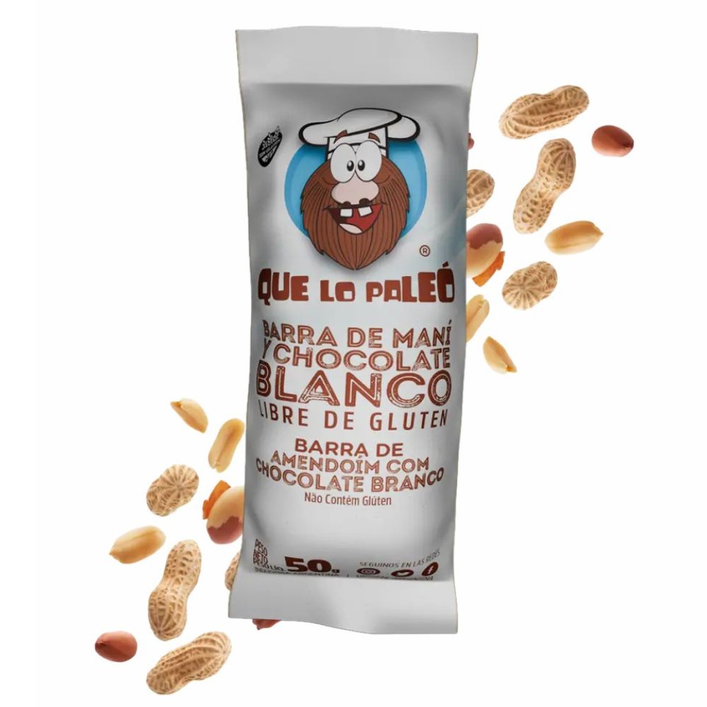 QUE LO PALEO (CHOCO BLANCO) (x1)