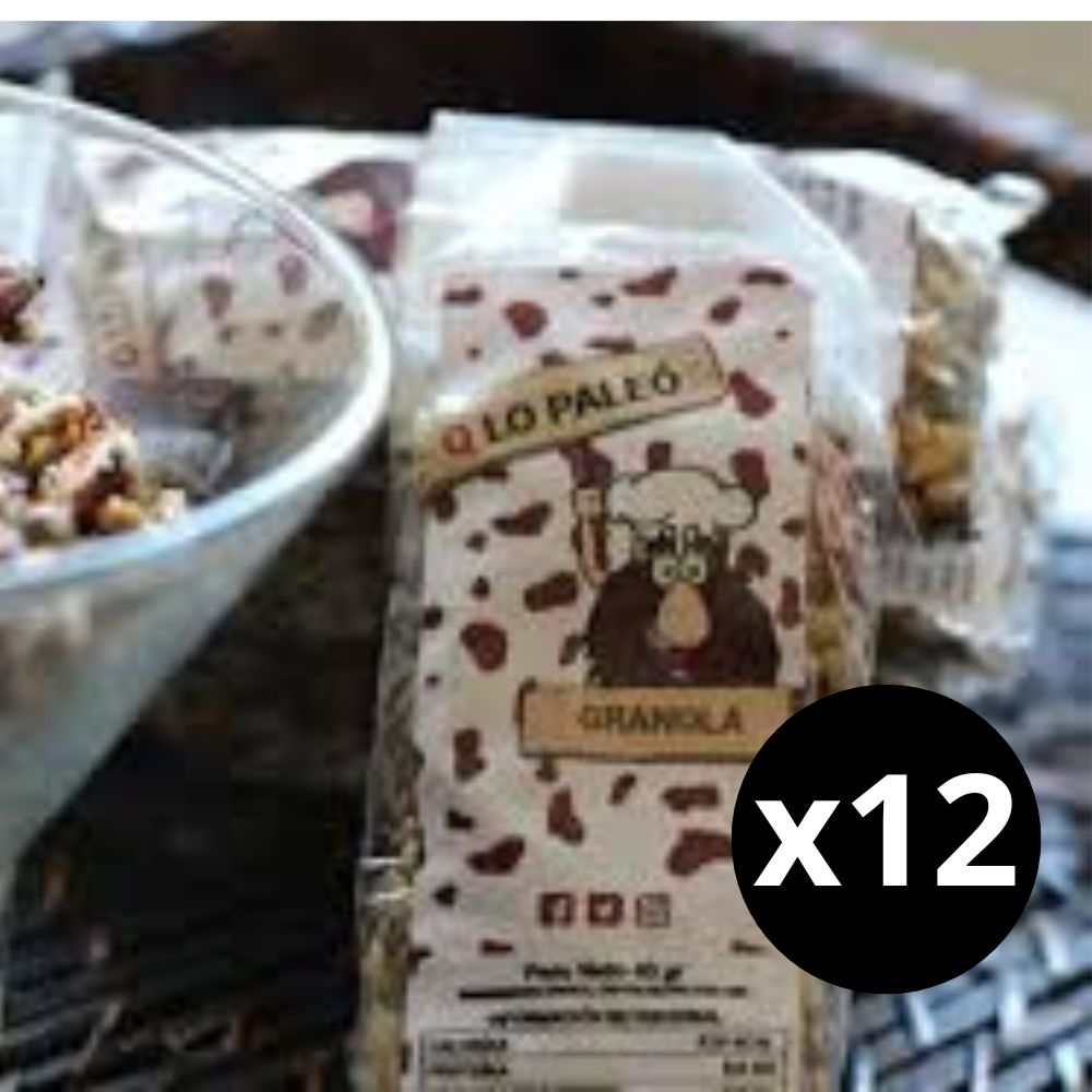 QUE LO PALEO (Granola/Fruto/Semil) (x12)