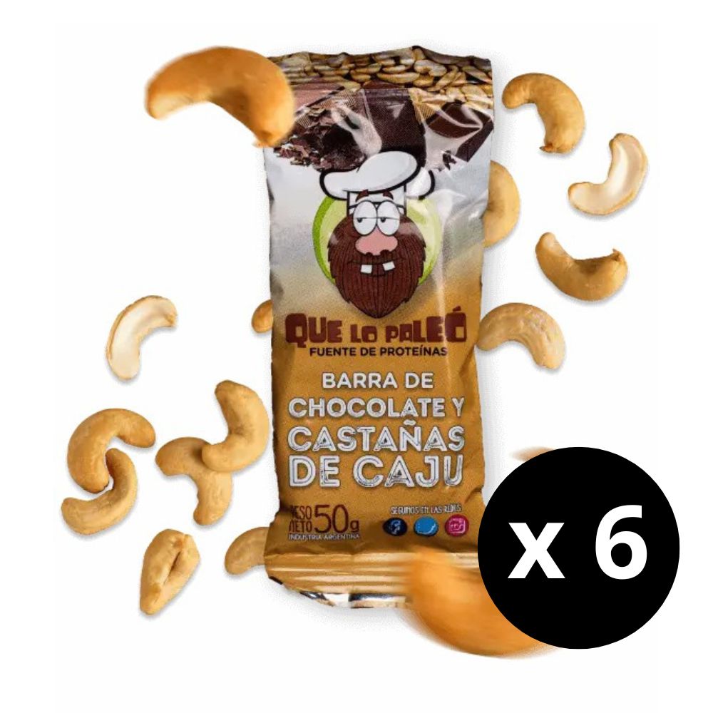QUE LO PALEO (CAJU) (x6)