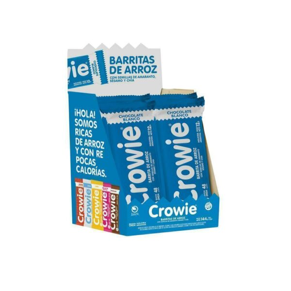 CROWIE (Arroz - Choco Blanco)(12gr) (x12)