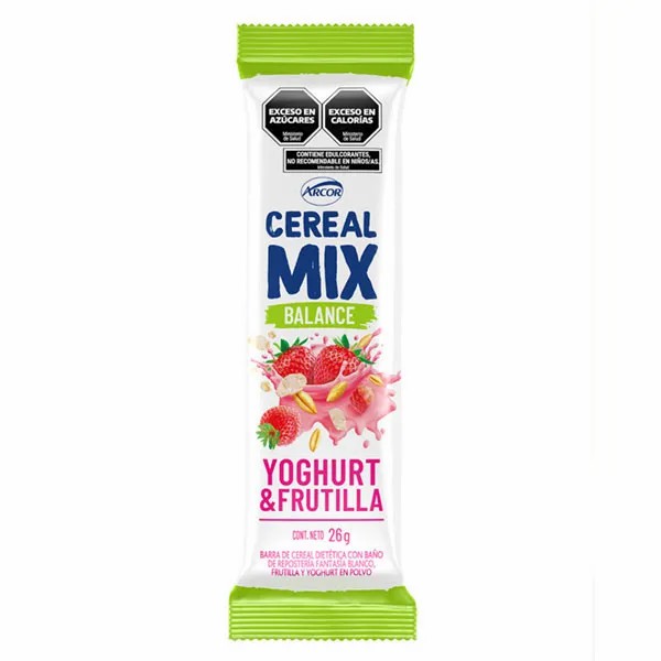 ARCOR (CEREAL MIX YOGUR - Frutilla) (x12)