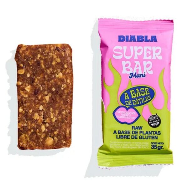 BARRITA (Base de datiles)(mani)(Diabla) (35gr)