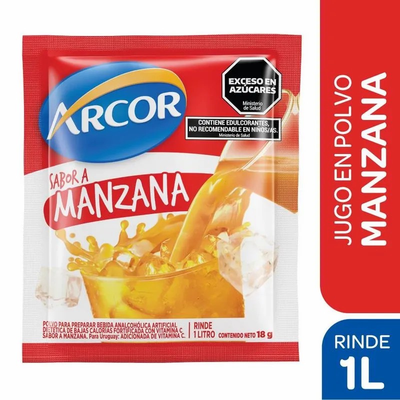 JUGO SABOR MANZANA (Arcor) (18gr)