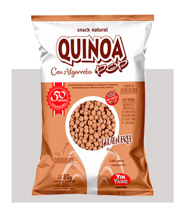 QUINOA POP ALGARROBA (Ying Yang) (80gr)