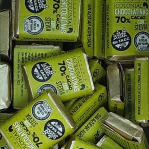 COLONIAL (CHOCOLATINAS 70% CACAO) (5gr)