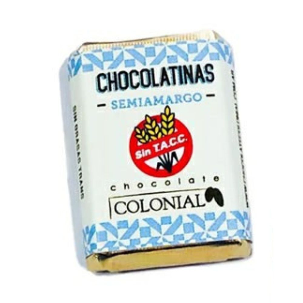 COLONIAL (CHOCOLATINAS SEMIAMARGO) (5gr)