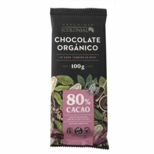 COLONIAL (CHOCO 80% CACAO) (100gr)