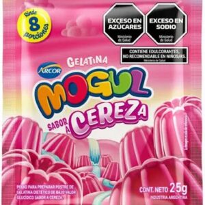 GELATINA SABOR A CEREZA (Mogul) (25gr)