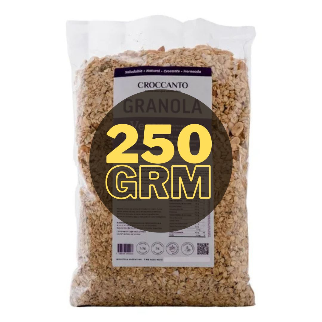 GRANOLA (Crocanto)(Veganas) (250gr)