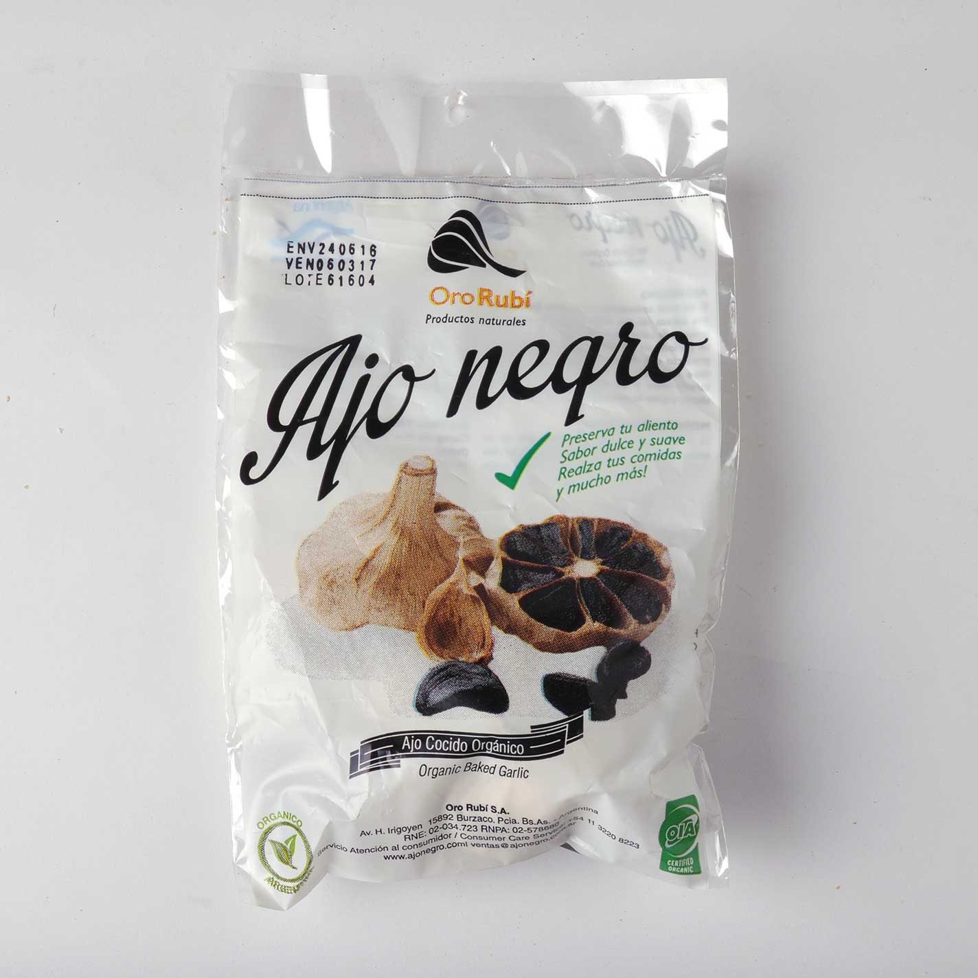 AJO NEGRO (Oro Rubi)(Sobre) (50gr)