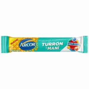 TURRON MANI  + VITAMINAS (Arcor) (x1)