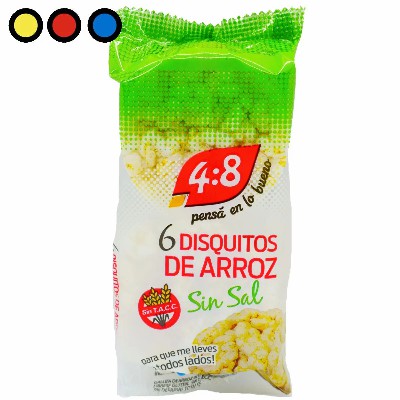 DISQUITOS DE ARROZ S/Sal (4:8) (x1)