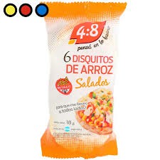 DISQUITOS DE ARROZ SALADOS (4:8) (x1)