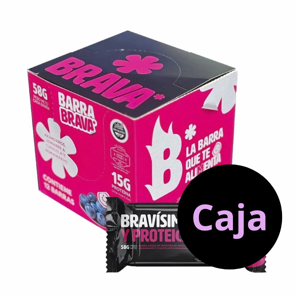 BRAVAS (ARANDANOS) (Proteicas) (x12)