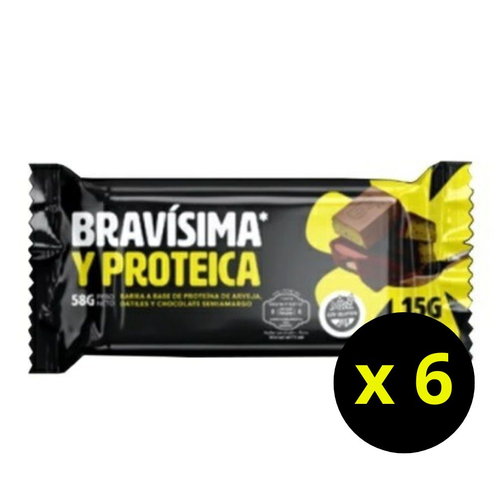 BRAVAS (DATILES) (Proteicas) (x6)