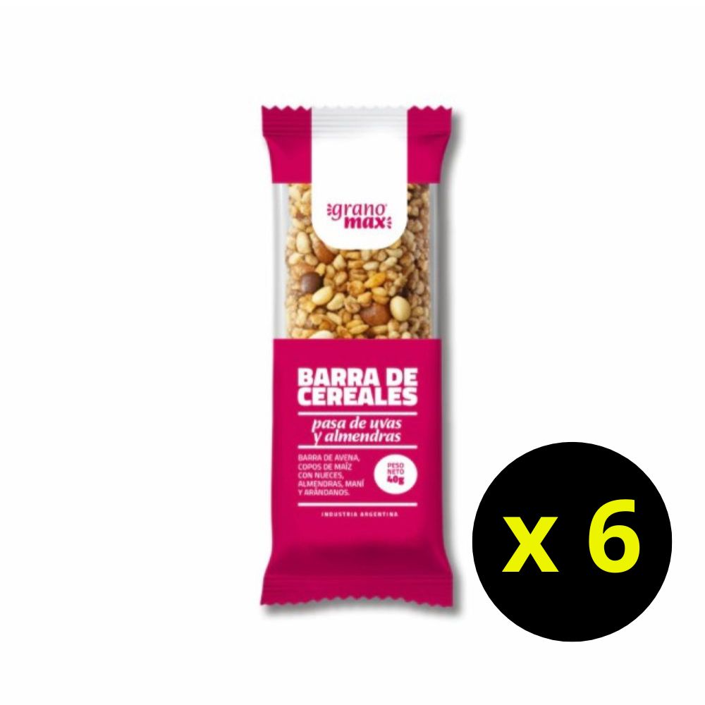 GRANOMAX (PASAS de UVA) (x6)