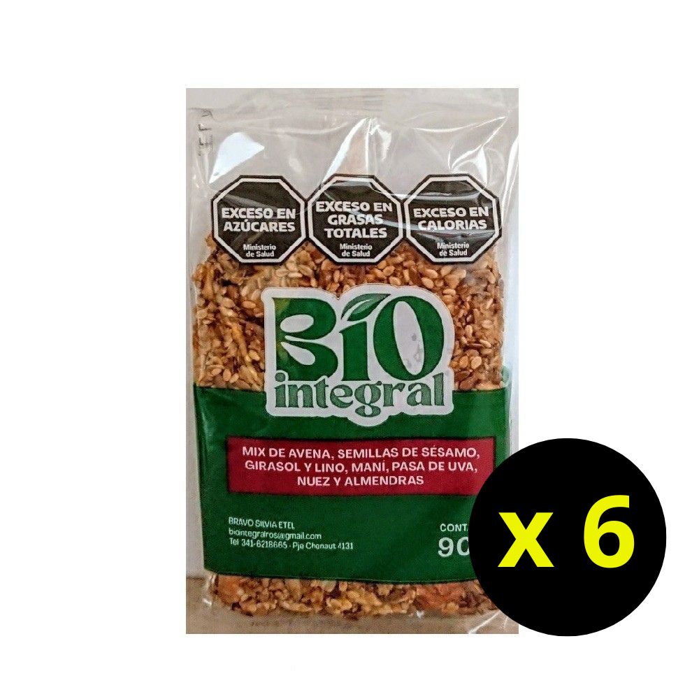 BIO INTEGRAL (MIX AVENAS y SEMILLAS) (x6)