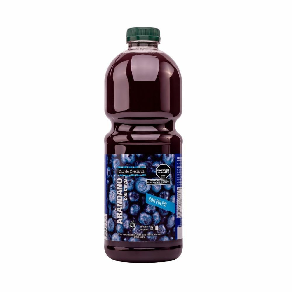 JUGO ARANDANO C/STEVIA (Cuarto Creciente) (1,5lt)