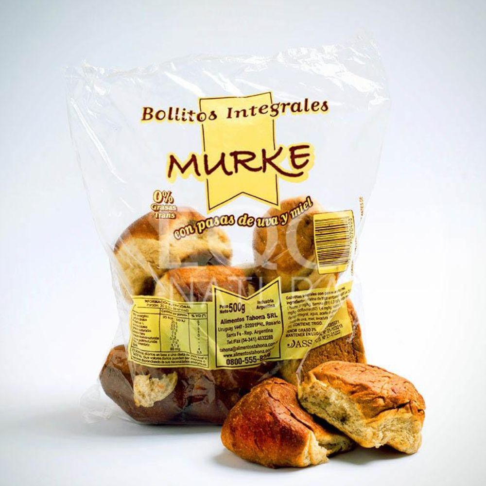 BOLLITOS C/PASAS y MIEL (Murke) (500gr)