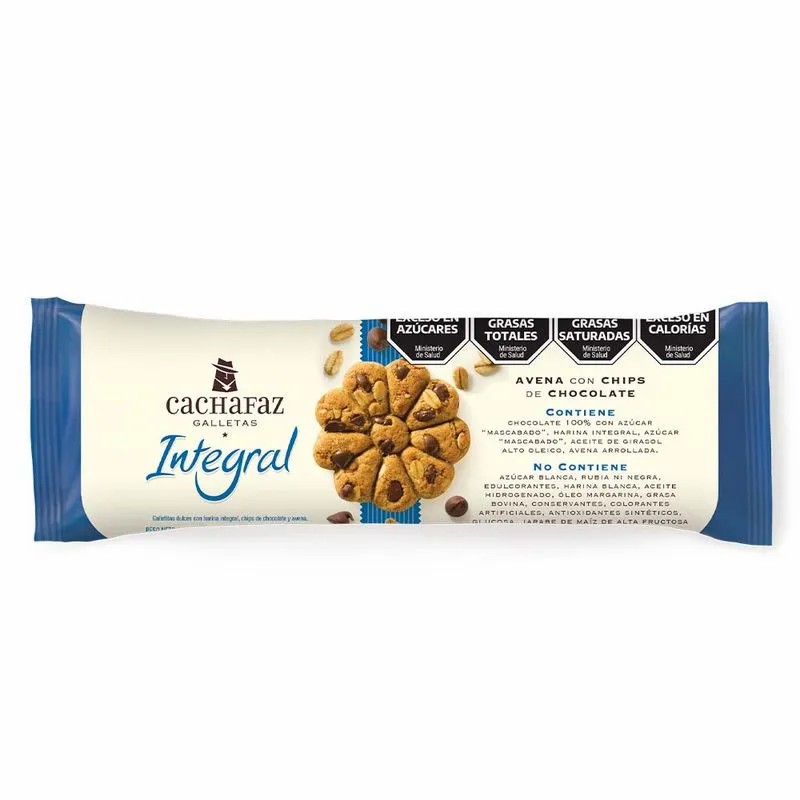 GALL. AVENA C/CHIPS CHOCO (Cachafaz) (225gr)