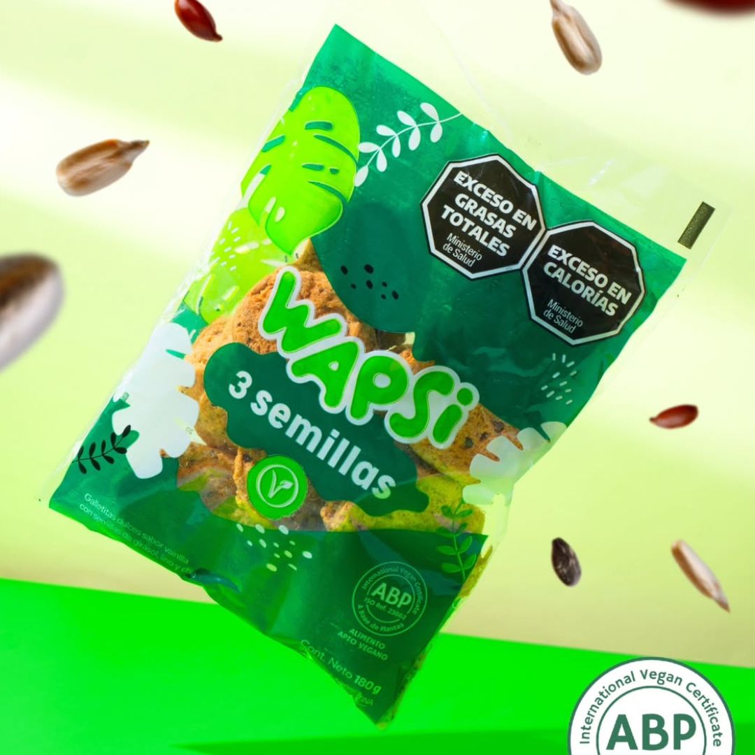 GALL. Veganas de 3 SEMILLAS (Wapsi) (180gr)