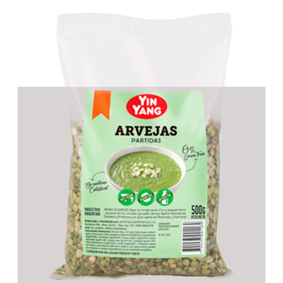 ARVEJAS ENTERAS (Ying Yang) (500gr)