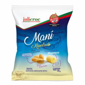 MANI REPELADO (MANTECA)(Julicroc) (100gr)