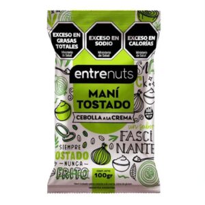 MANI TOSTADO SABOR CEBOLLA (Entrenuts) (100gr)