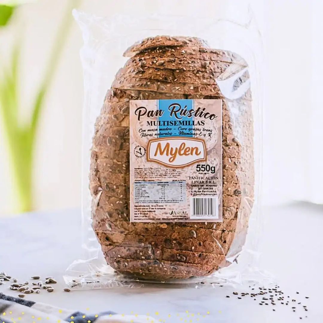PAN RUSTICO MULTISEMILLA (Mylen) (550gr)