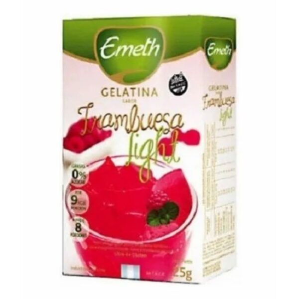 GELATINA c/edulco(Frambuesa) (Emeth) (0,25gr)