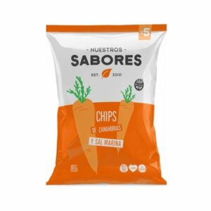 CHIPS DE ZANAHORIA (Nuestros Sabores) (80gr)