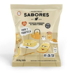 TOSTADITA PAN y MANTECA (Nuestros Sabores) (50gr)