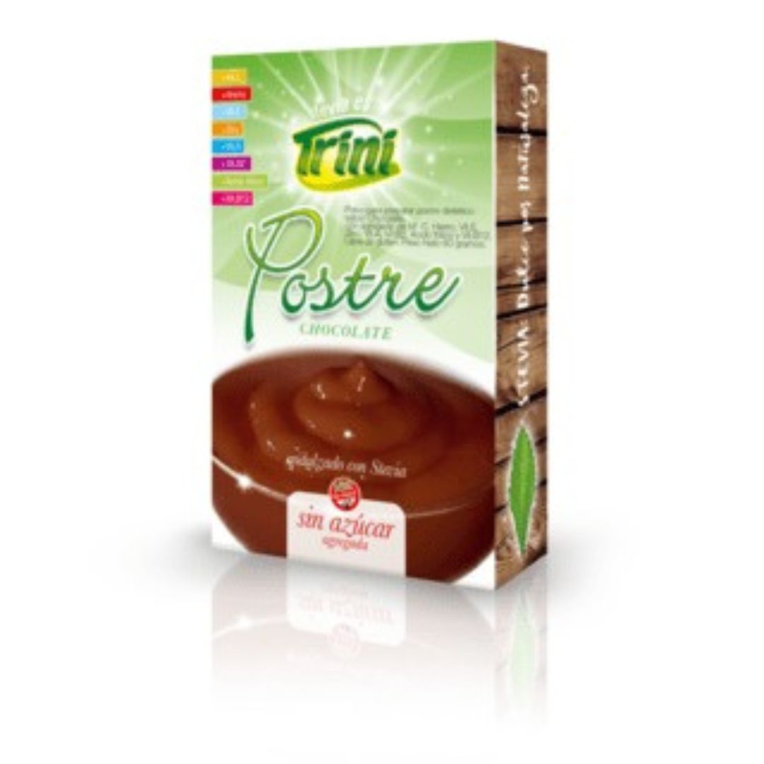 POSTRE CHOCOLATE + STEVIA (Trini) (60gr)