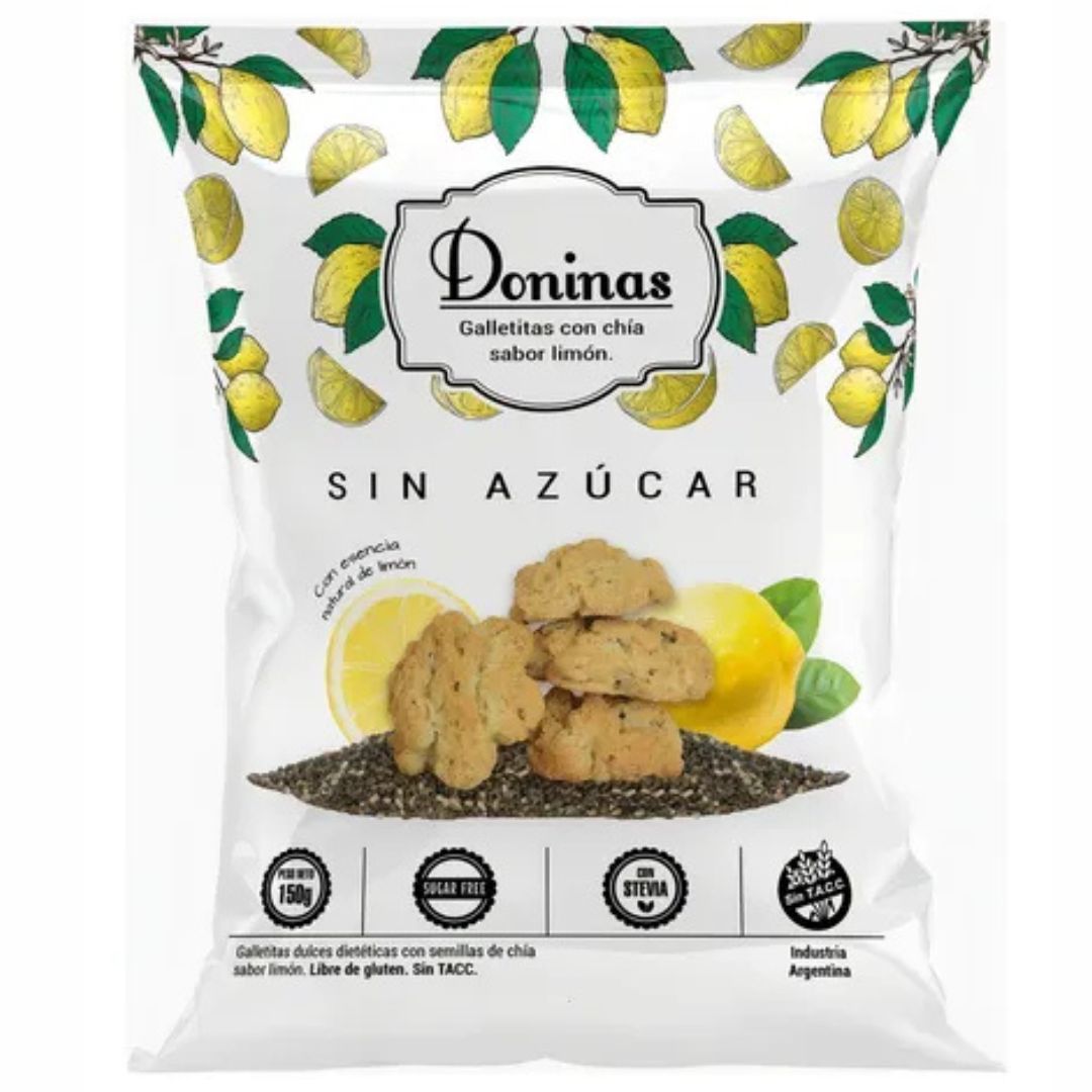 GALL. DONINAS LIMON (S/Azucar)(Julicroc) (150gr)