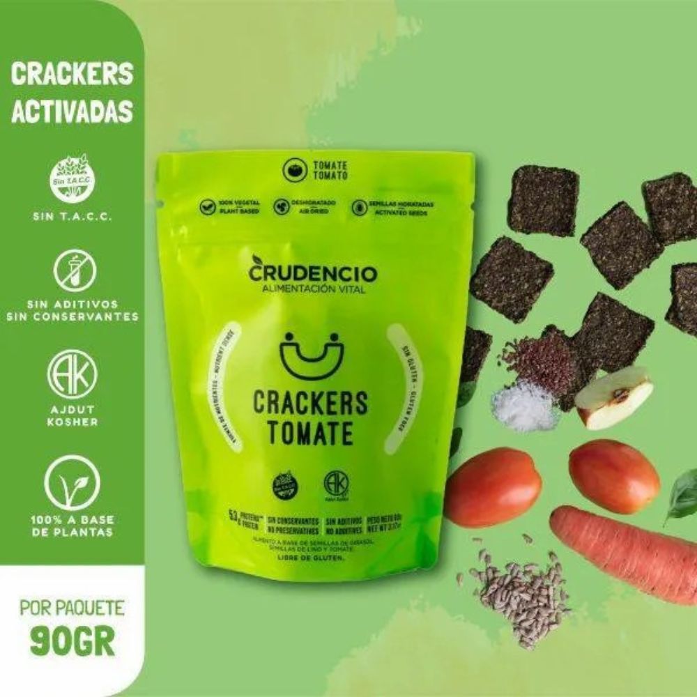 CRACKERS TOMATE (Crudencio) (90gr)