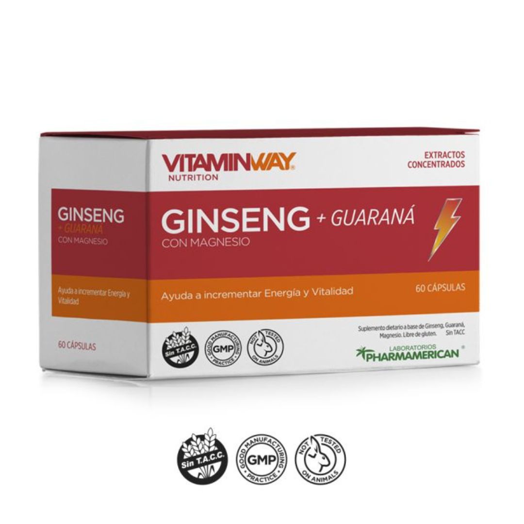 GINSENG + GUARANA (Vitaminway) (x10)