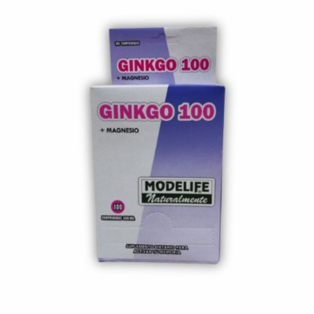 GINKGO 100 + MAGNESIO (ModeLife)(x10)