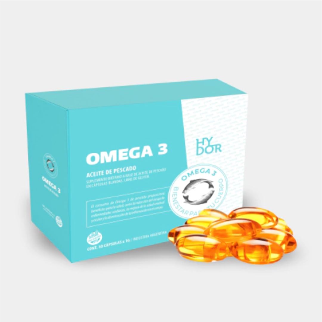 OMEGA 3 ( ACEITE DE PESCADO)(Hydor) (x10)