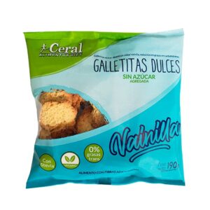 GALL. VEGANAS DE VAINILLA (S/Azucar agreg)(Ceral) (180gr)