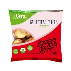 GALL. VEGANAS DE AVENA y SEMILLAS (S/Azucar agreg)(Ceral) (180gr)